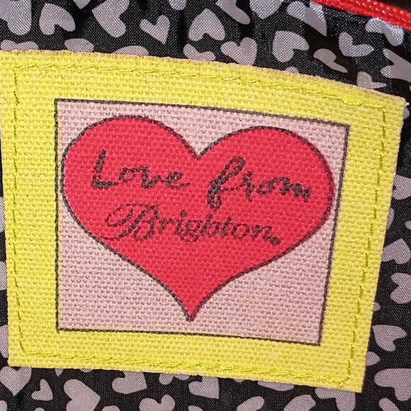 Brighton Fashionista Tom Clancy 2018 Makeup Jewelry Canvas Cosmetic Bag - Picture 5 of 7